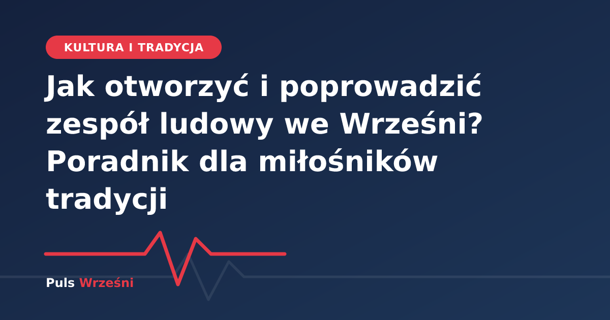 Zespół w tradycyjnych strojach ludowych podczas występu