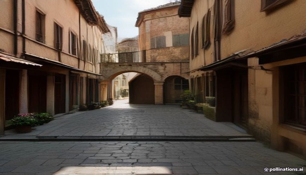 Historyczna studnia w przestrzeni miejskiej