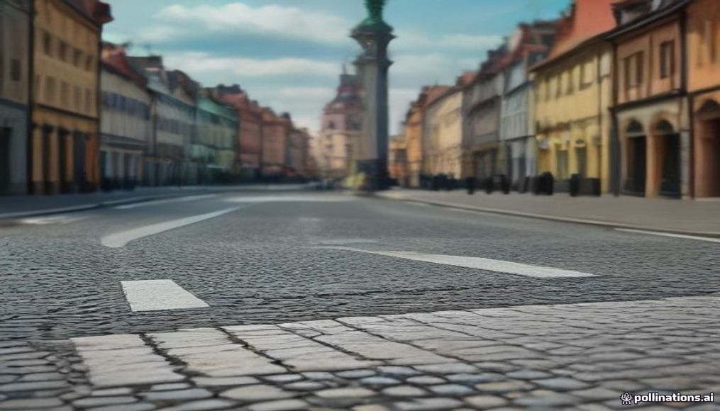 Prace drogowe na placu w centrum Wrześni