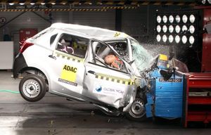 A crash test dummy shows how Nissans kills its corporate reputation with the launch of Datsun Go in India