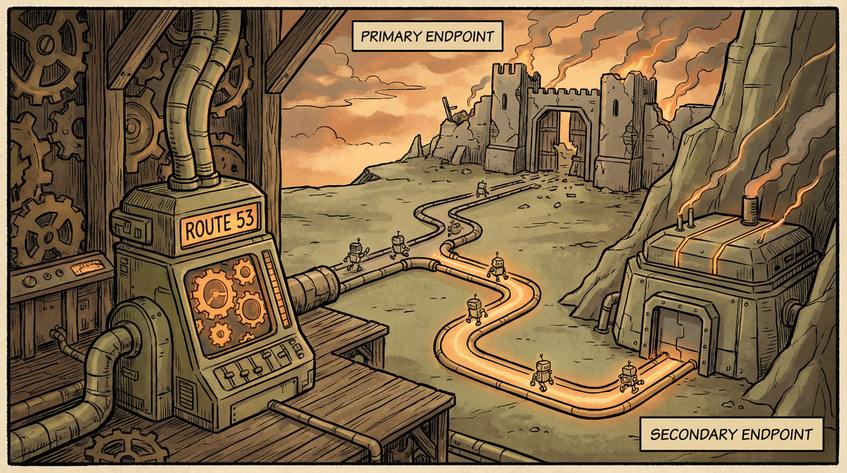 Route53 Active-Passive Failover for Internal Endpoint