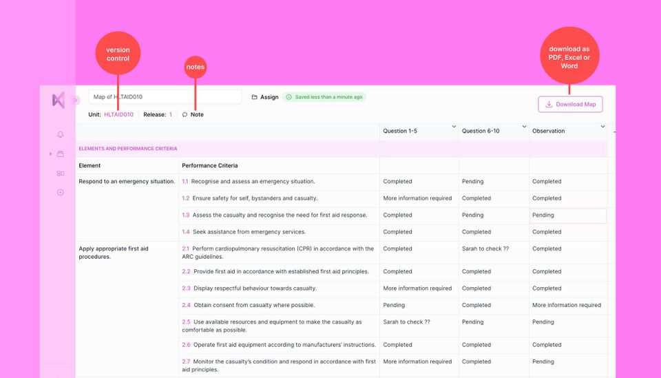 Magic Map unique features