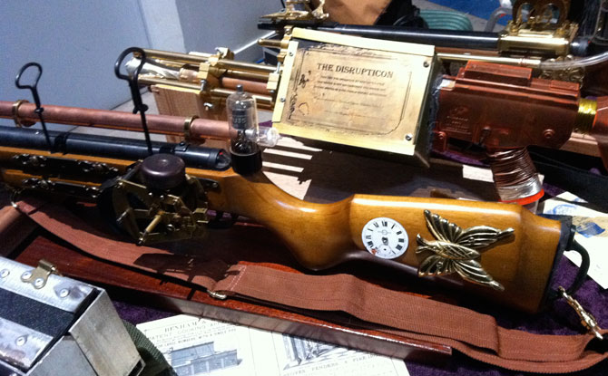 Steampunk gun