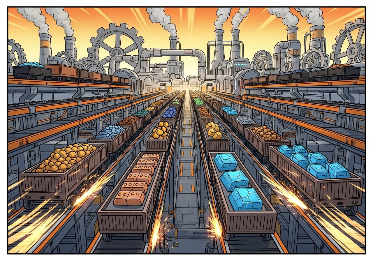 Manage Trains and Logistics in Satisfactory