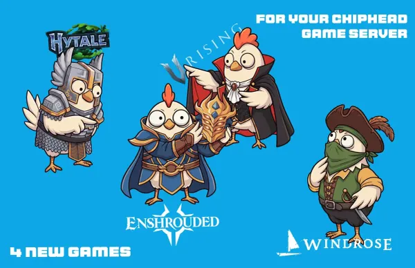 ChipHead's games library receives it's first expansion