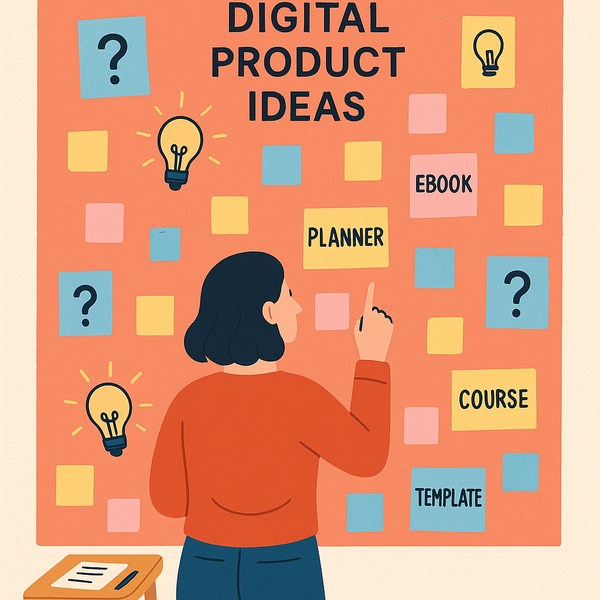 Everyone's Telling You to Make a Digital Product — But Where Do You Actually Start?