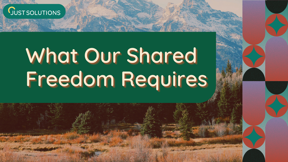 We Hold These Truths: Aiko Schaefer, Just Solutions