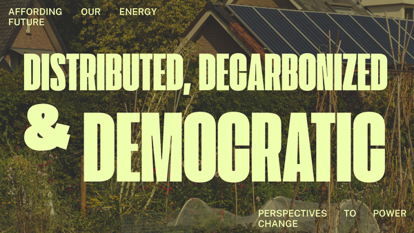 Leveraging Solar and Wind Variability to Promote Energy Affordability, Democracy, and Resilience from Just Solutions