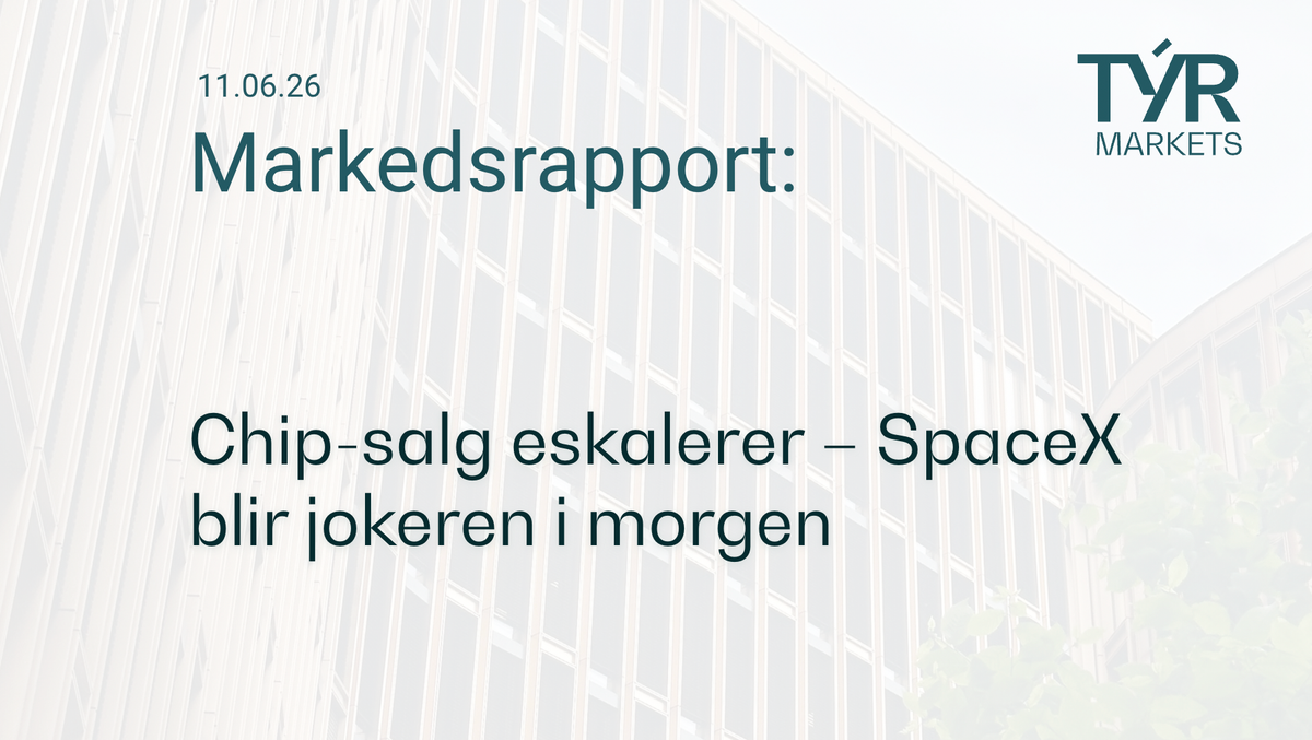 Chip-salg eskalerer – SpaceX blir jokeren i morgen