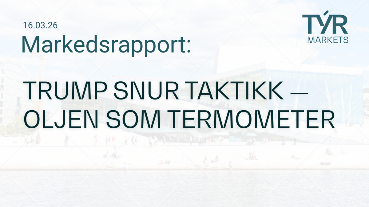 TRUMP SNUR TAKTIKK
