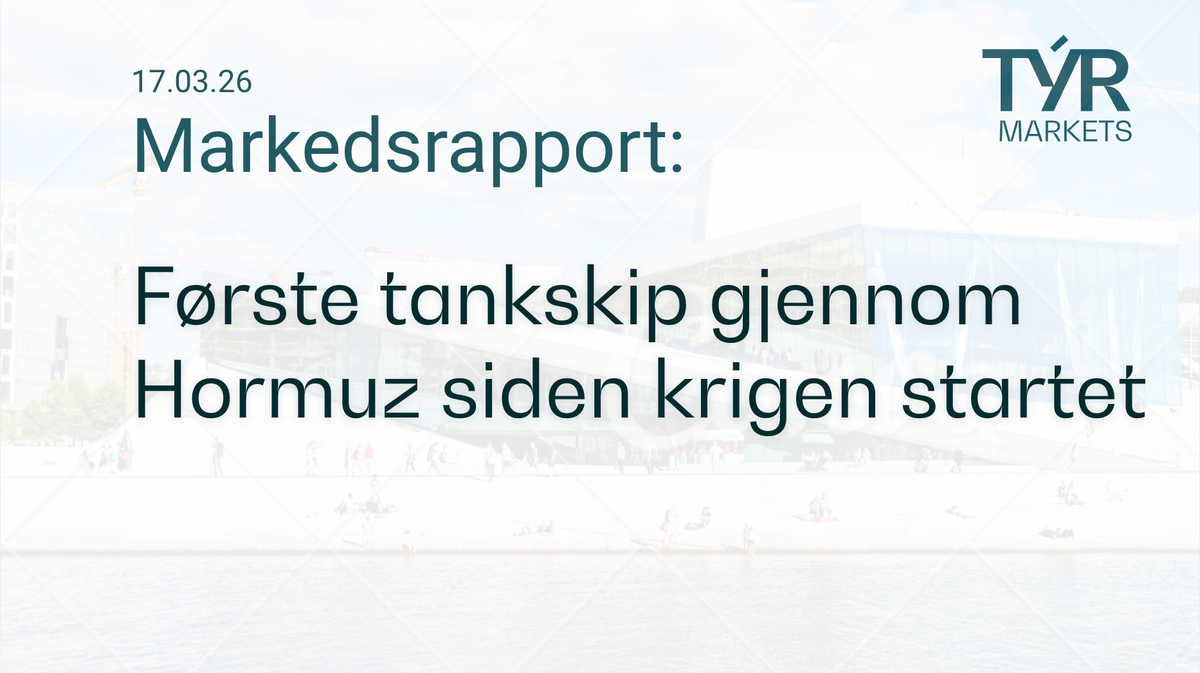 Første tankskip gjennom Hormuz siden krigen startet