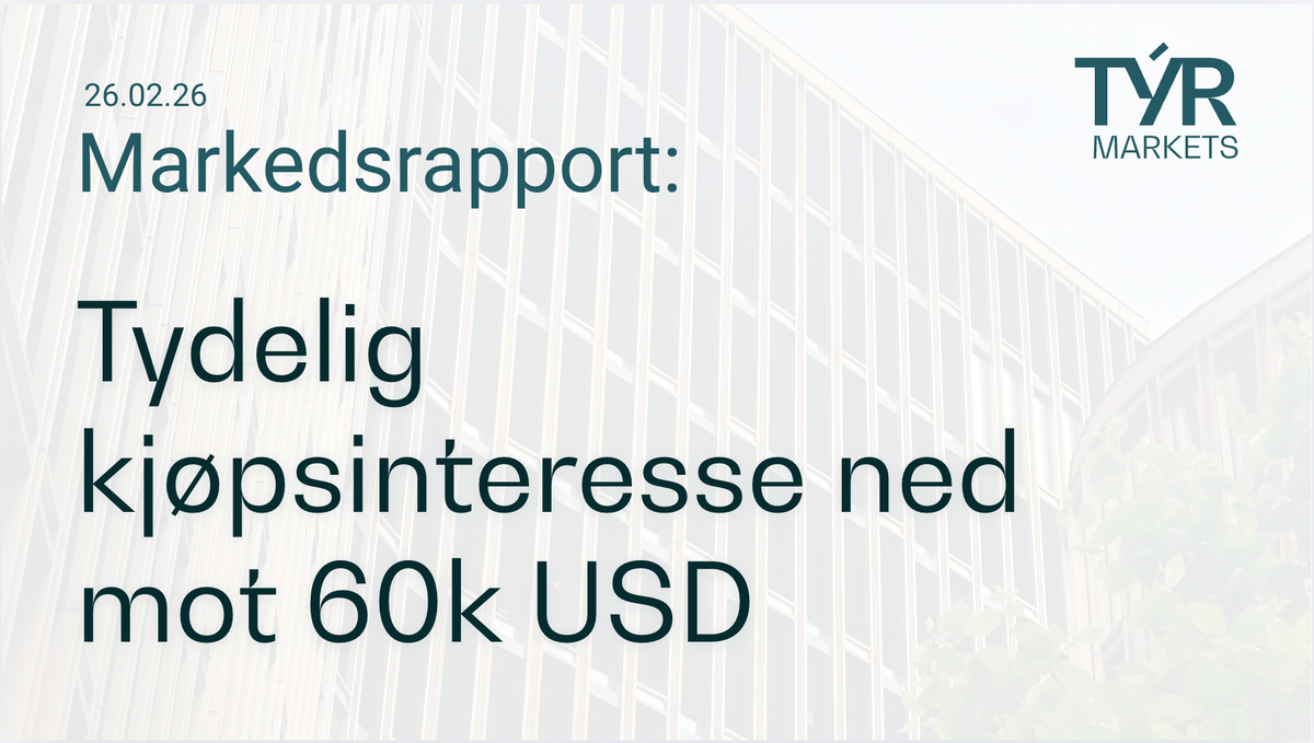 Tydelig kjøpsinteresse ned mot 60k USD