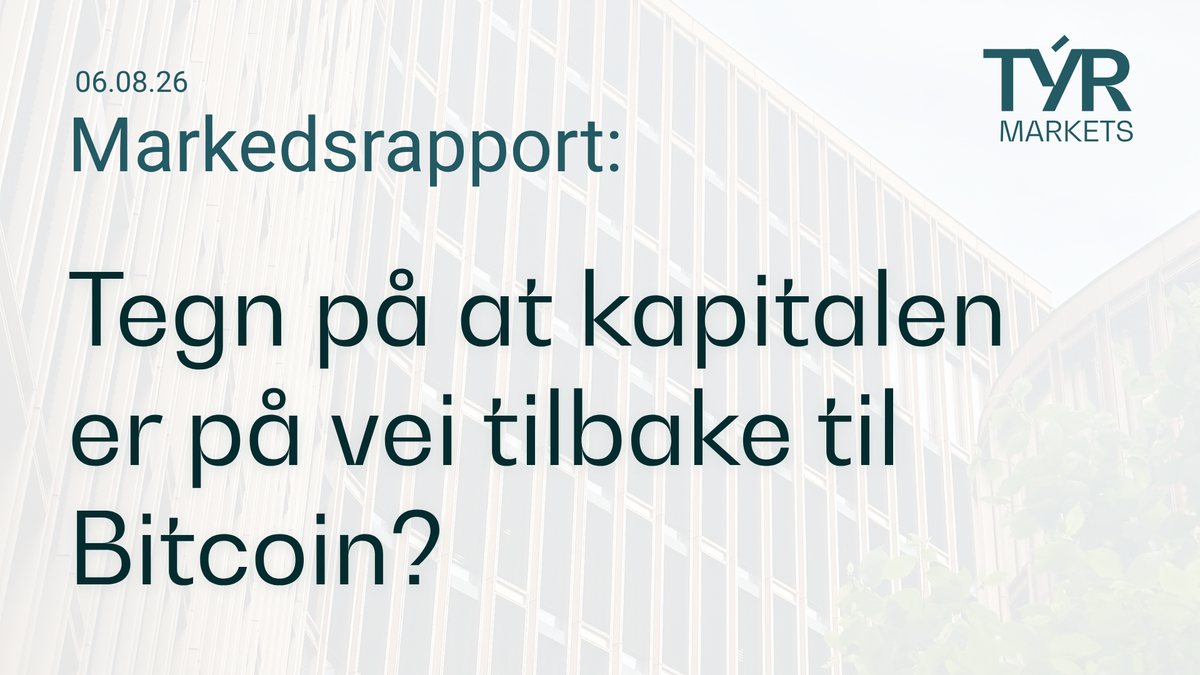 Tegn på at kapitalen er på vei tilbake til Bitcoin
