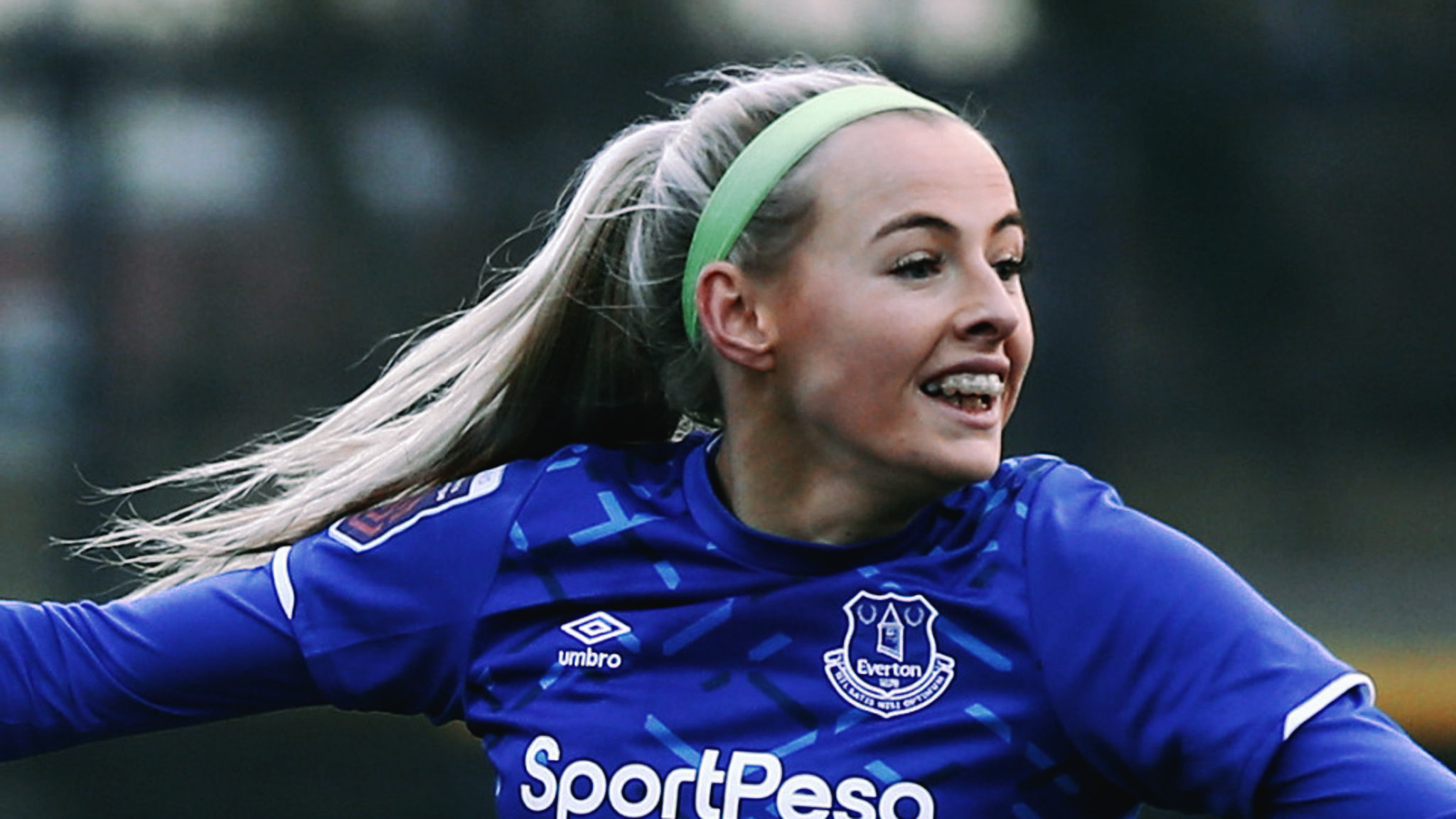 Chloe Kelly enjoyed a successful spell with Everton