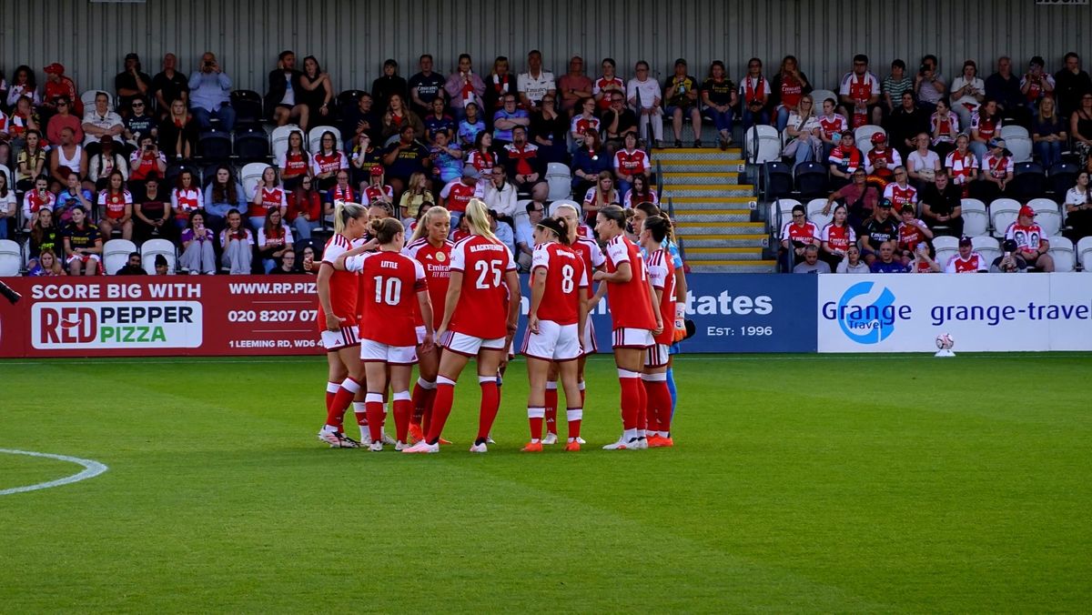 Arsenal Women beat Charlton Athletic 5-1 at Meadow Park | Photo Credit: Roberto Revilla
