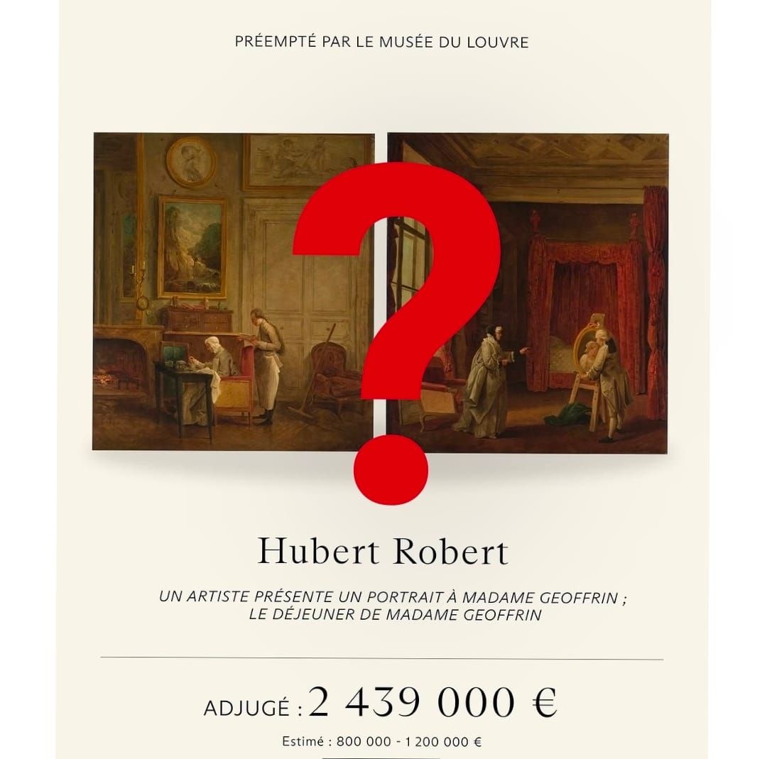 Le Louvre a-t-il surpayé ses Hubert Robert ?
