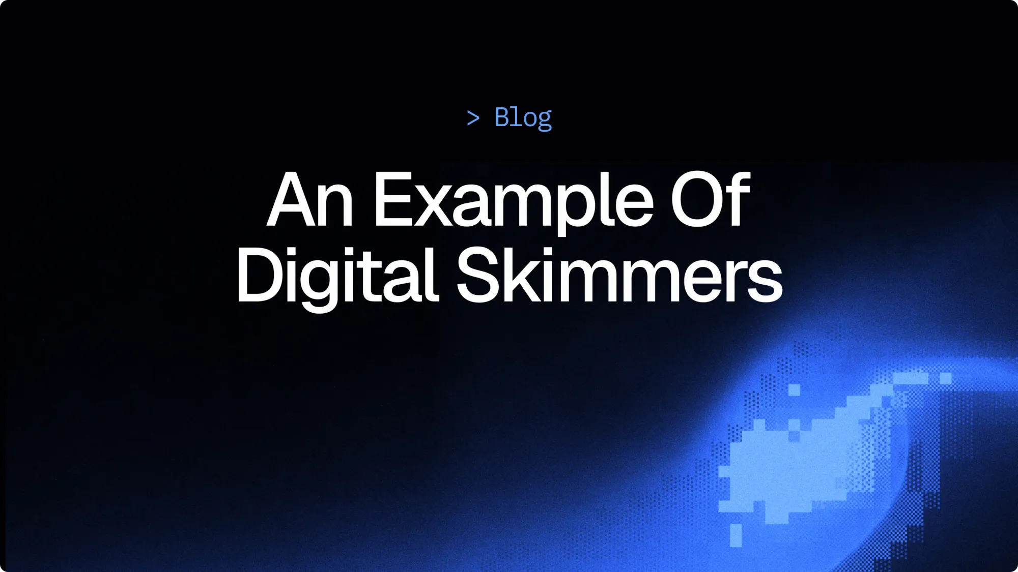 What are digital skimmers?