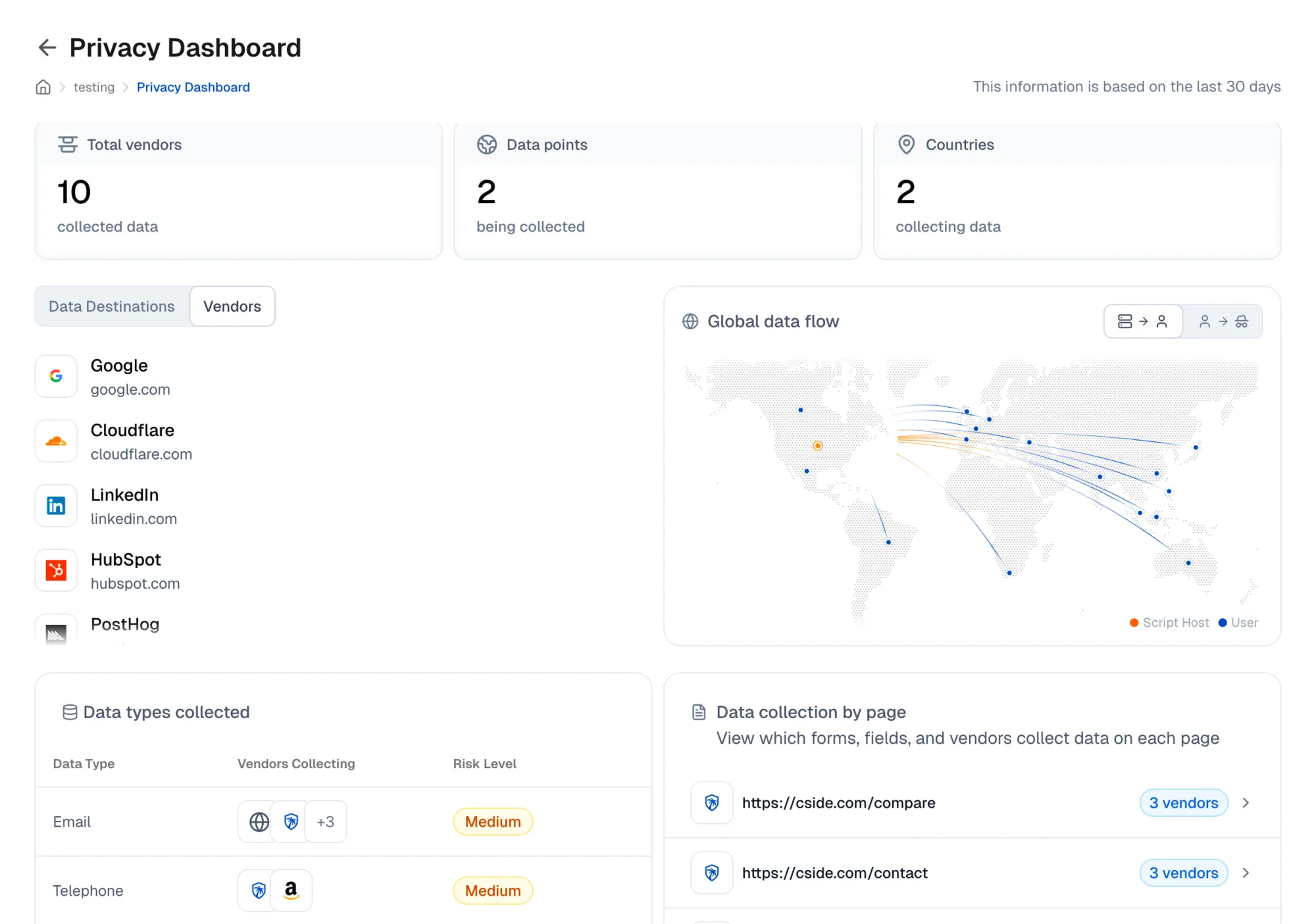 ai-tool-for-website-privacy-compliance-cside-screenshot