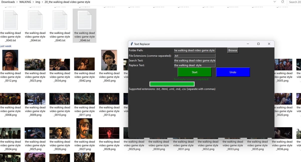 TEXT-REPLACER SOFTWARE