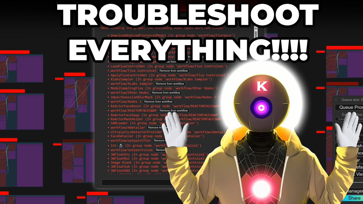 Exclusive Patreon Video: Troubleshooting Flux Workflow Comfyui!