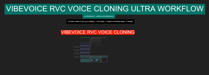 VIBEVOICE RVC BEST TTS AI VOICE CLONING WORKFLOW!