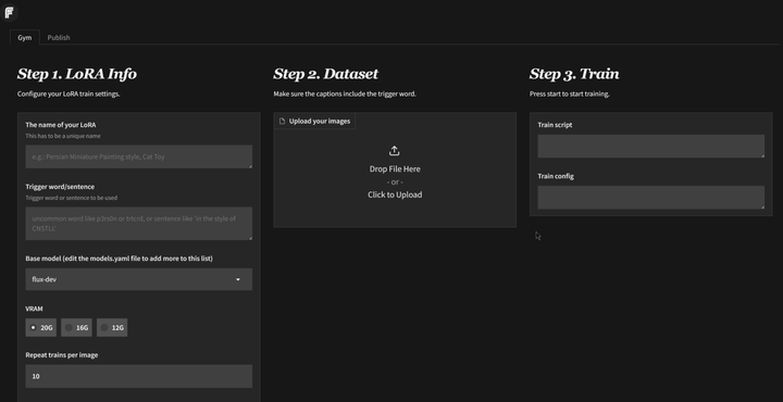 1-Click INSTALL FLUXGYM - EASY FLUX LORA TRAINING!