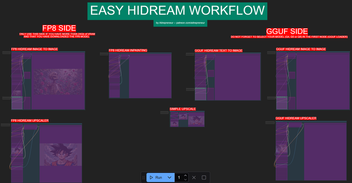 HIDREAM EASY TEXT-TO-IMAGE WORKFLOW!