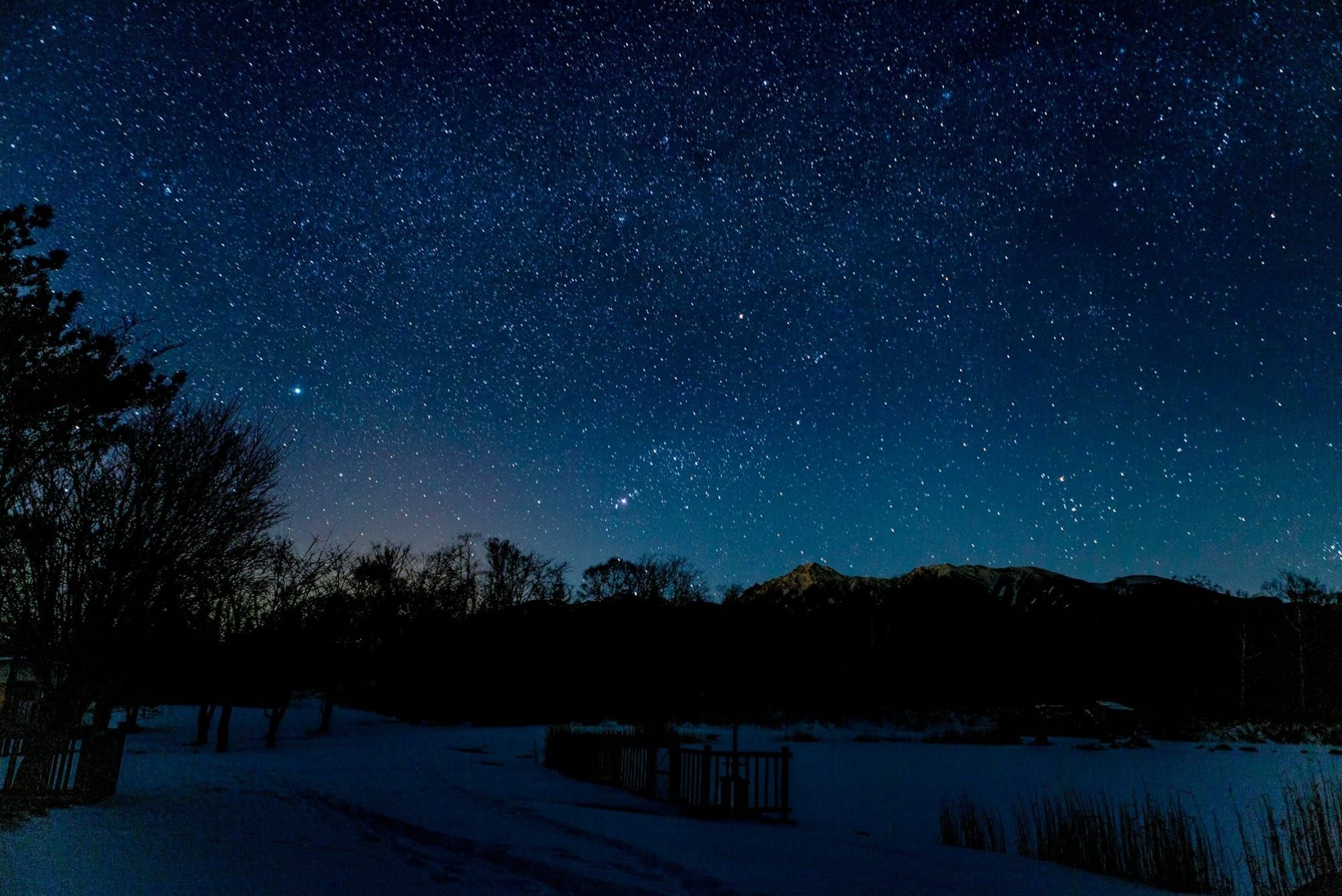 朝向北極星