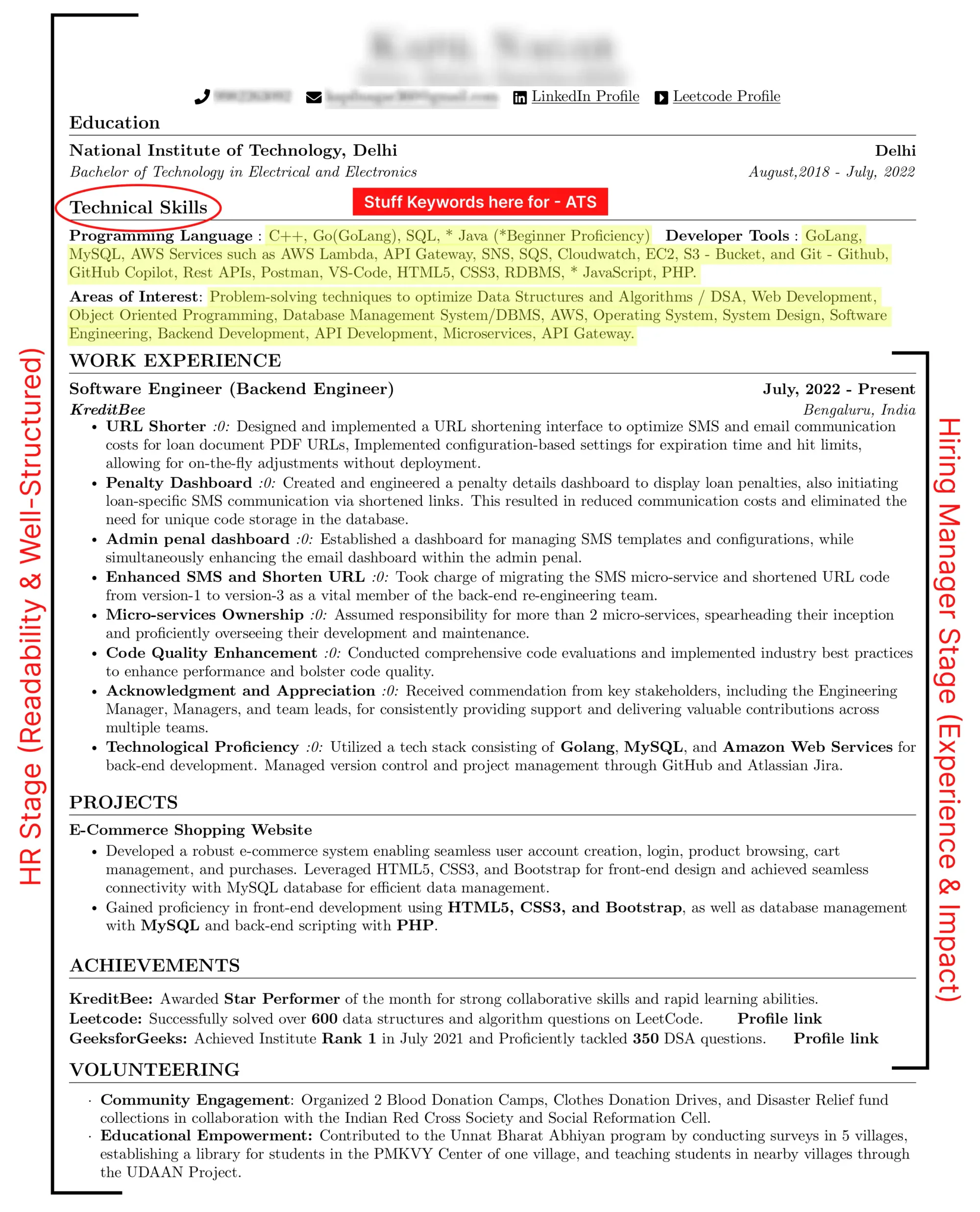 Optimize Your Resume (ATS)