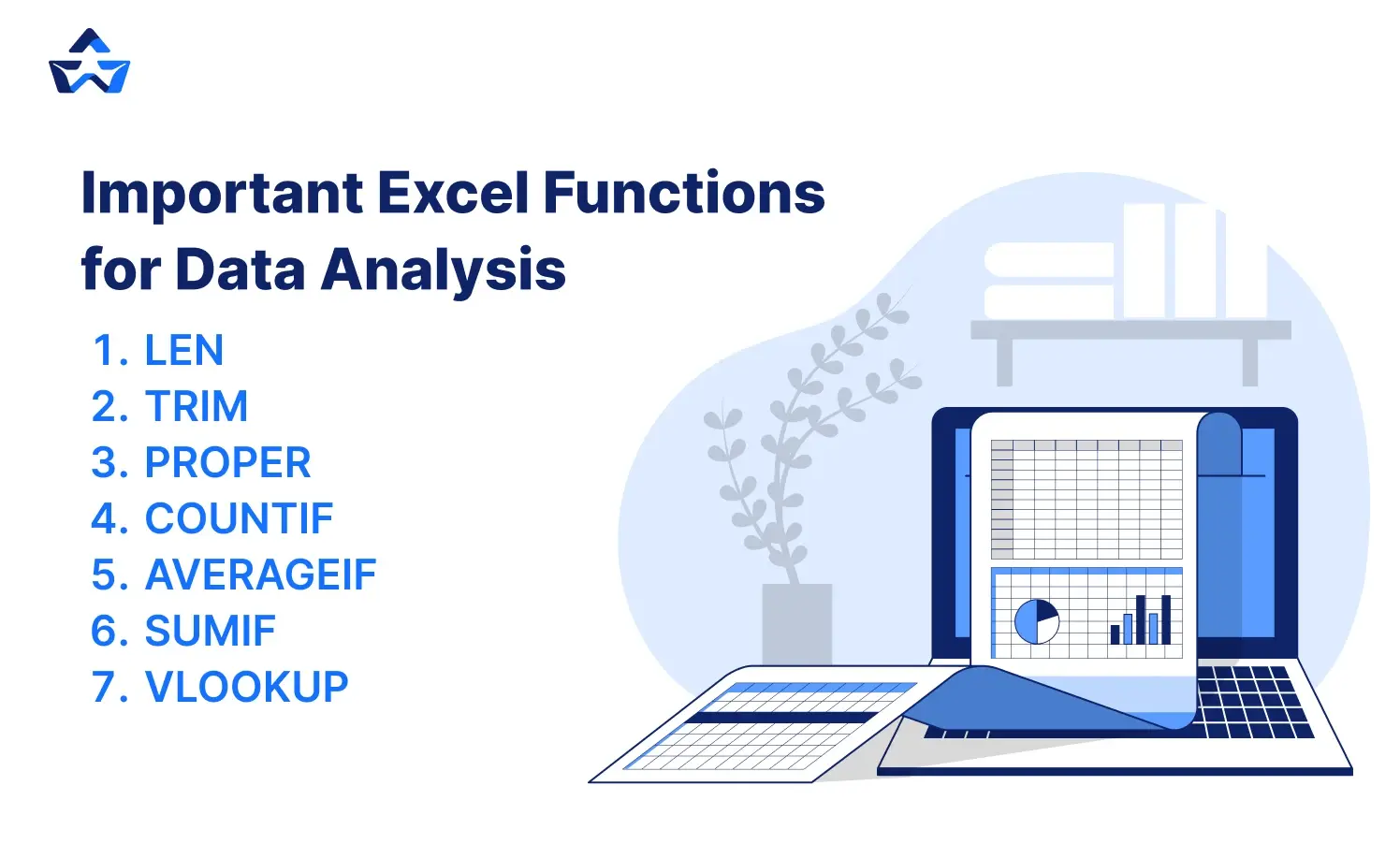 important excel functions for data analysis