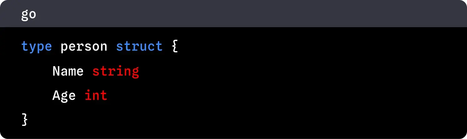 Golang struct