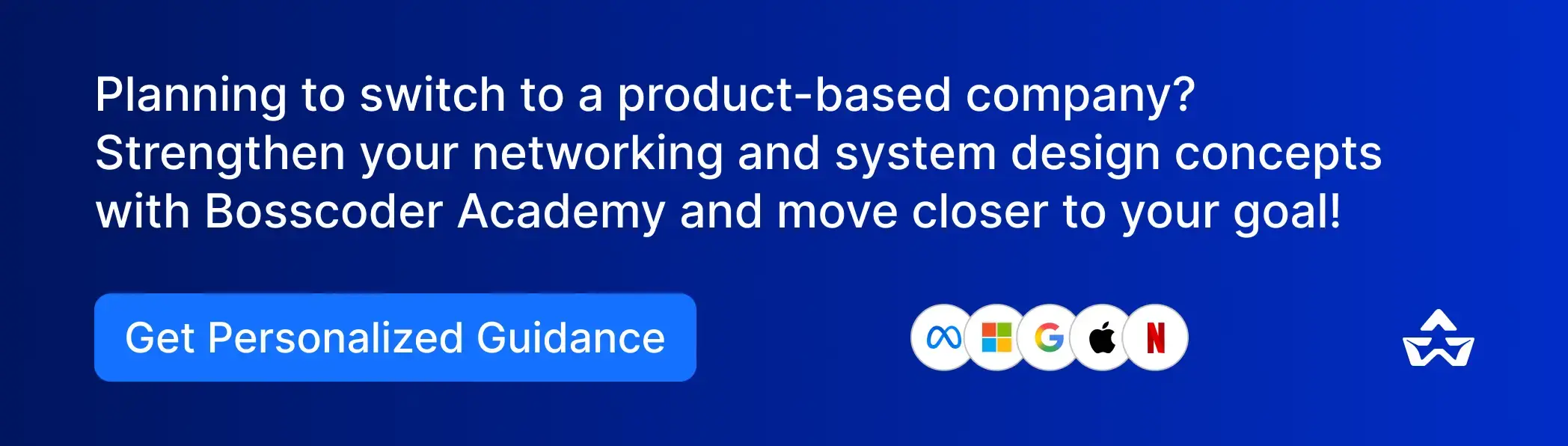 Bosscoder Academy CTA