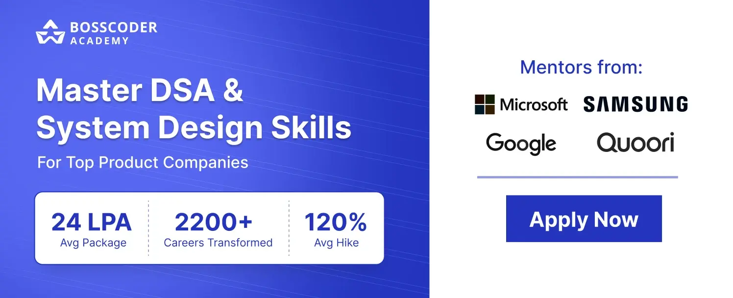 Bosscoder Academy Software Program