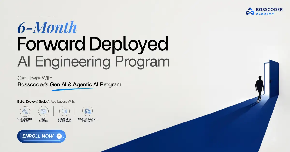 6-month Forward Deployed AI Engineering Program