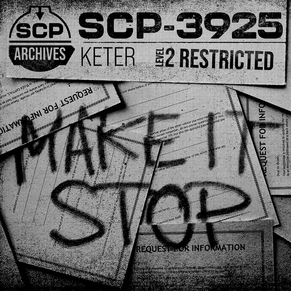 SCP-3925: It's all Papers and Forms