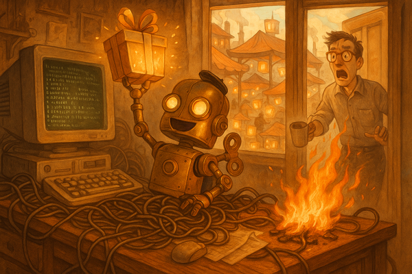 The First Hard Rule: How a Helpful AI Nearly Burned Down the House