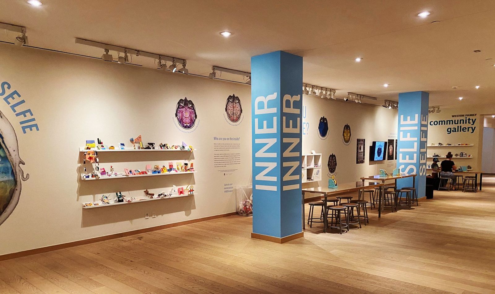 A Community Maker Space for Inner-Selfies@AGO