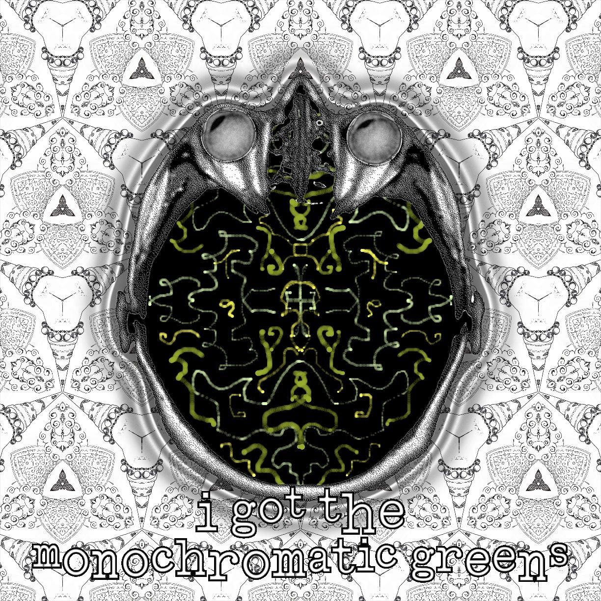 i got the monochromatic greens