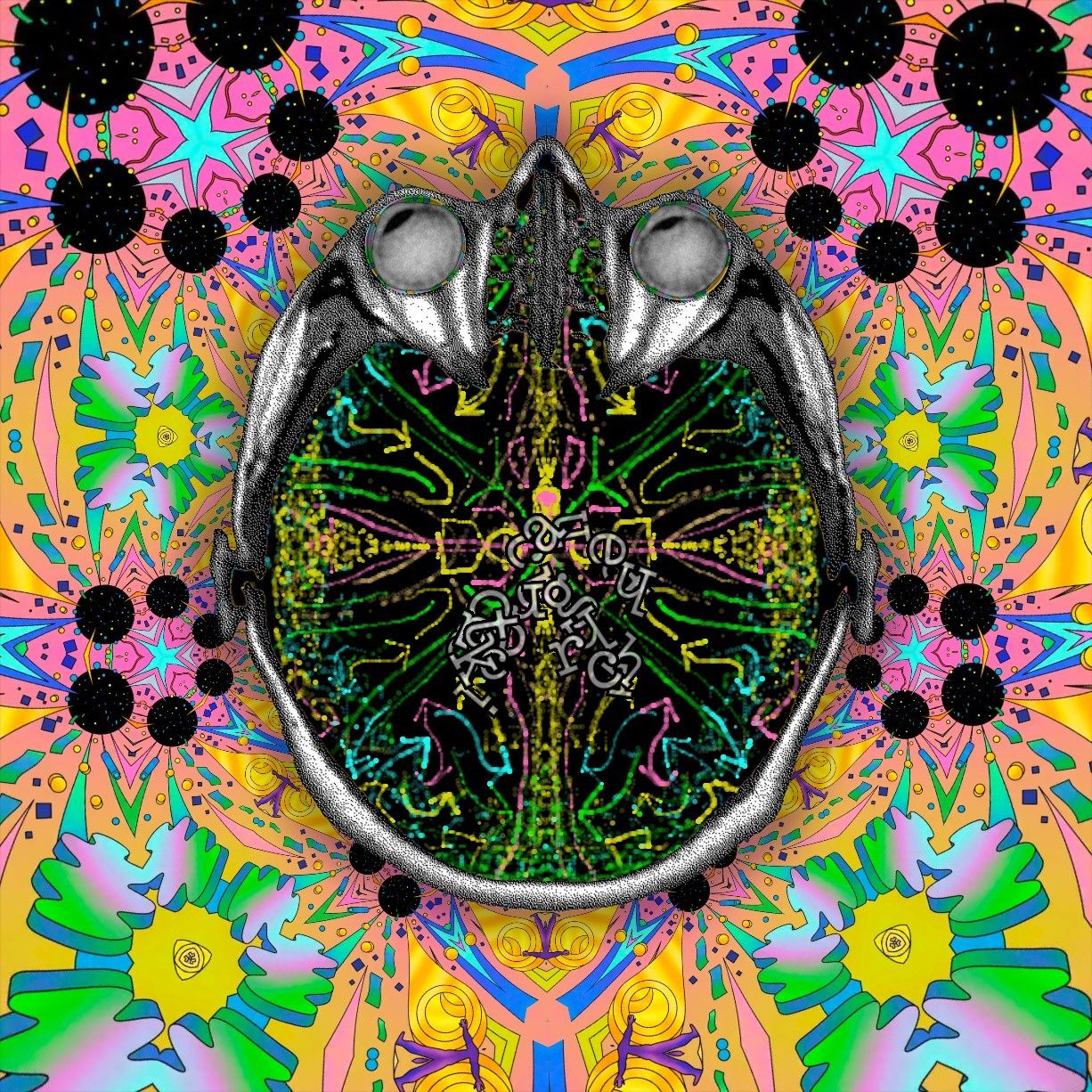 it came in through the crack