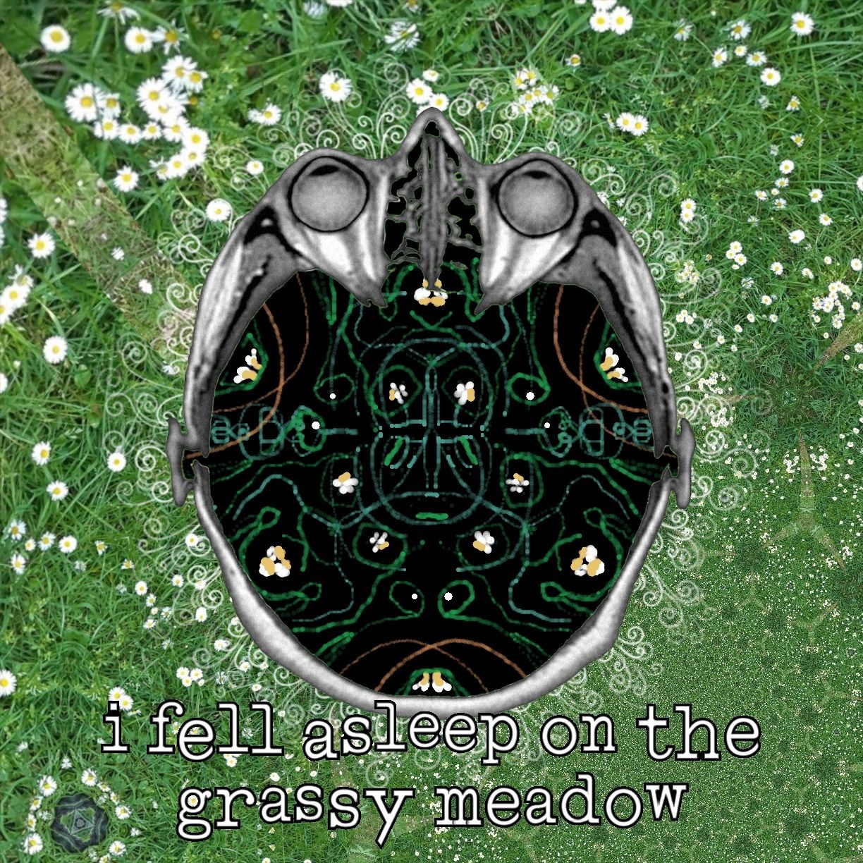 i fell asleep on the grassy meadow