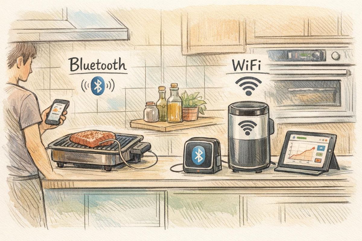 Bluetooth vs. WiFi Cooking Devices