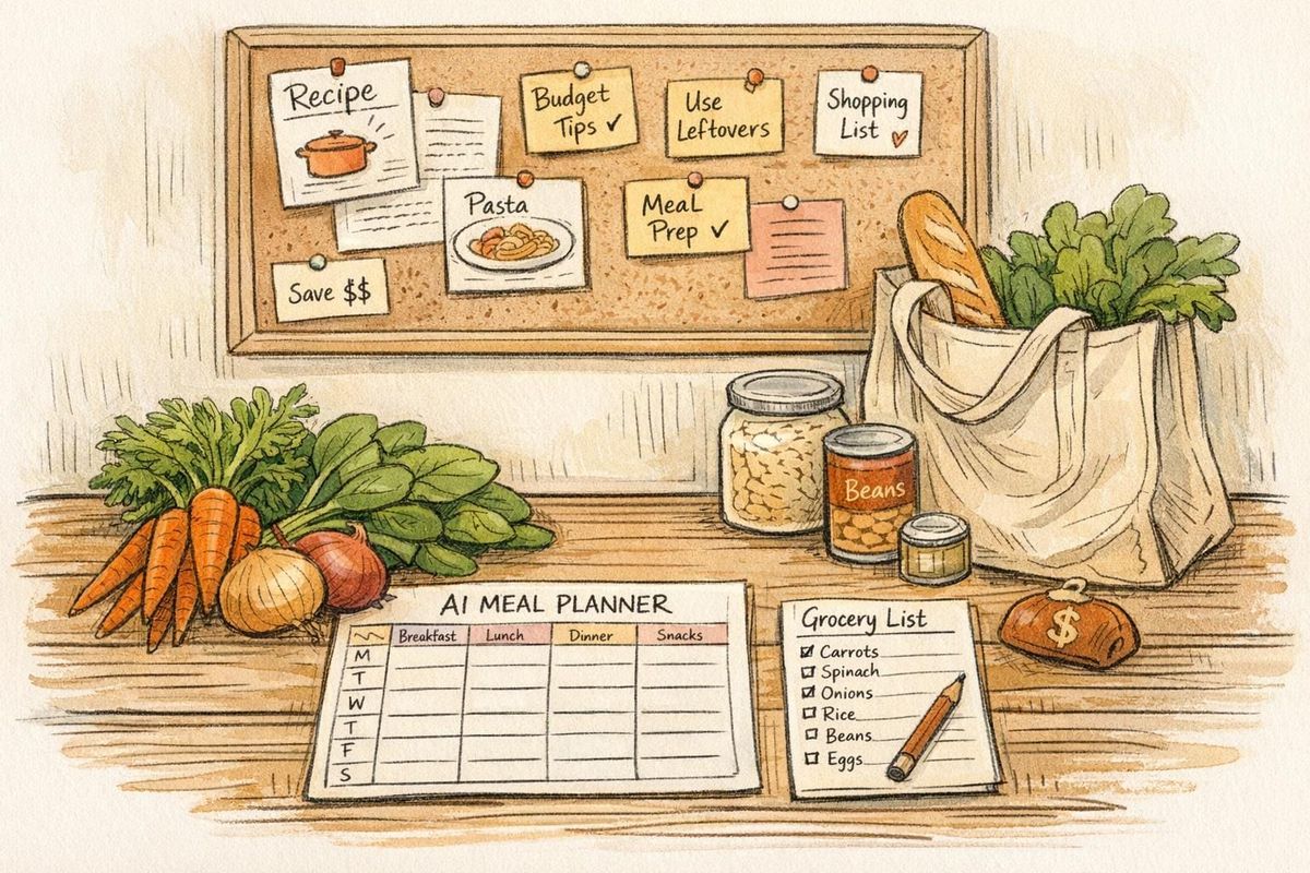 AI Meal Planning: Budget and Waste Reduction