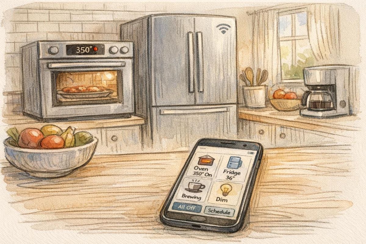How to Control Kitchen Appliances with Your Phone
