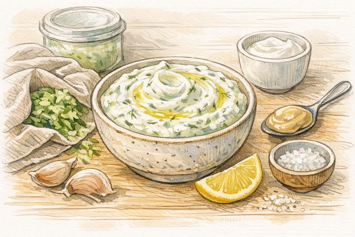 Dairy-Free Swaps for Tzatziki Sauce