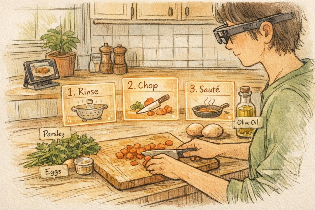 How AR Makes Social Media Recipes Easier