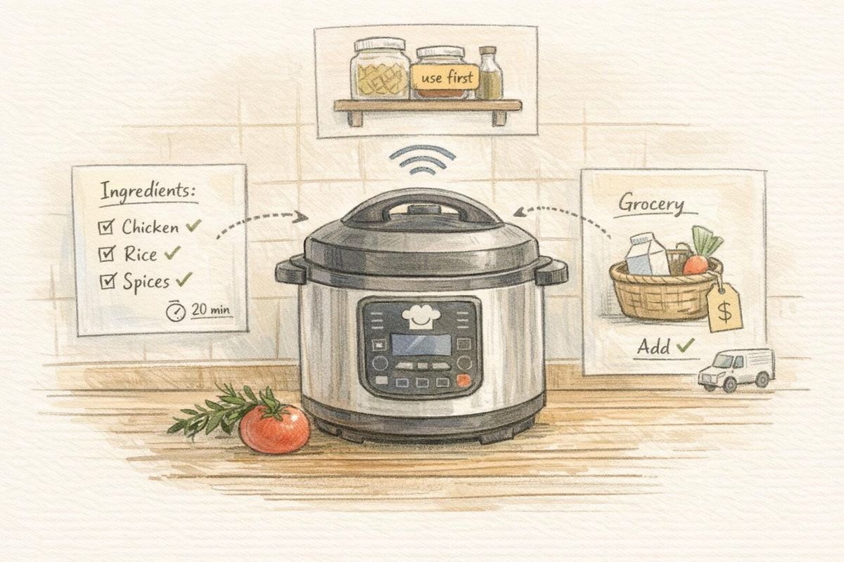 AI Multi-Cookers with Grocery Integration