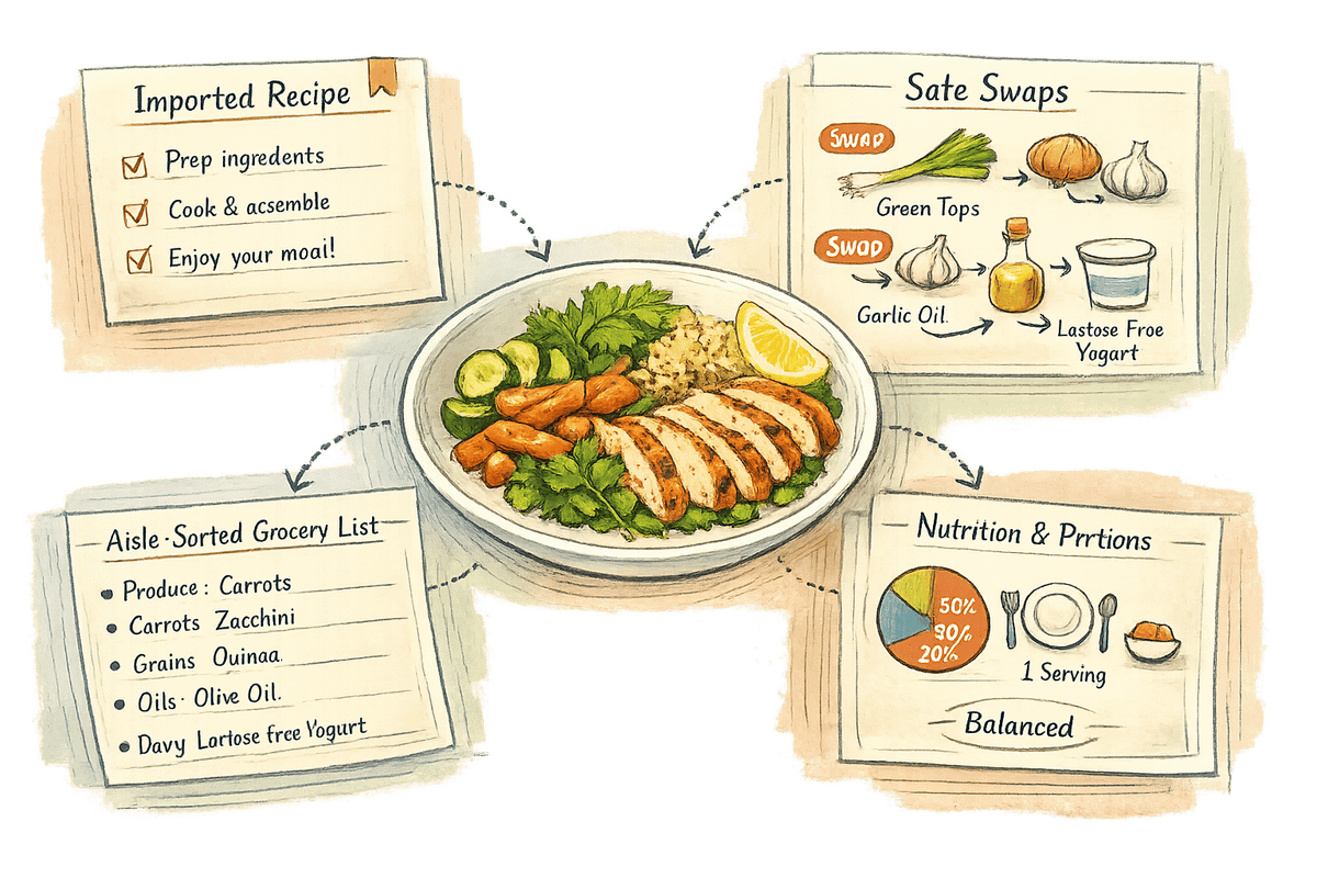 How AI Helps Plan Low FODMAP Meals