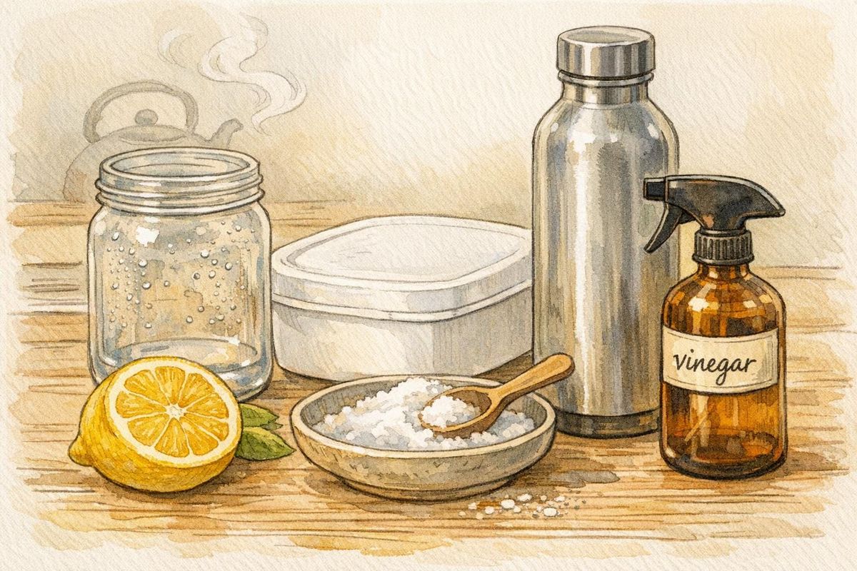 How to Disinfect Containers Without Harsh Chemicals