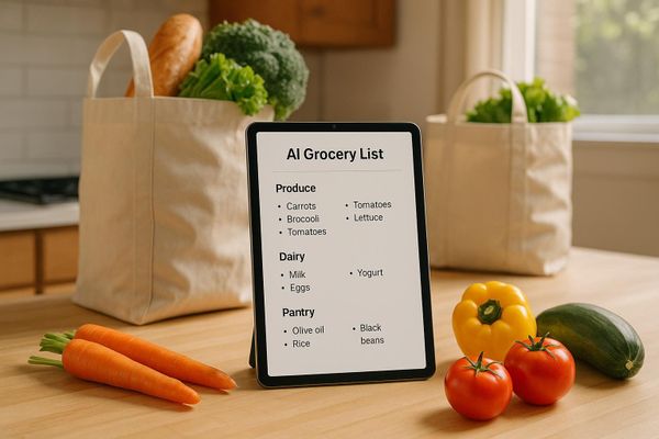 How to Create AI Grocery Lists That Save Time