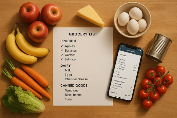 5 Common Problems AI Grocery Lists Solve
